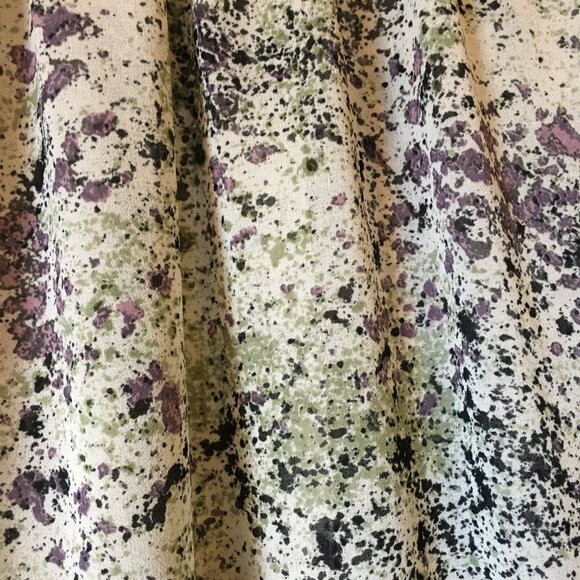 Kensie Abstract Paint Splatter Dolman Sleeve Blouse - Picture 8 of 15